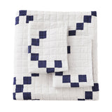 Irish Chain Patchwork Cotton Quilt Set-Quilt-Parc Decor