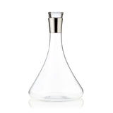 Irving Chrome-Rimmed Crystal Decanter-product_type::wine_decanters-Parc Decor