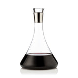 Irving Chrome-Rimmed Crystal Decanter-product_type::wine_decanters-Parc Decor