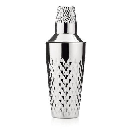 Irving Stainless Steel Faceted Cocktail Shaker-product_type::shaker-Parc Decor