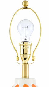 Isbergues Orange Table Lamp-Lighting-Parc Decor