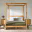 Isla Solid Wood Canopy Bedframe Collection
