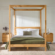 Isla Solid Wood Canopy Bedframe Collection-Bedroom-Parc Decor