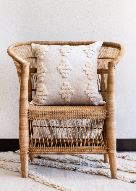 Isuvinu Cotton Square Throw Pillow-Pillows-Parc Decor