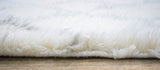 Ivory and Charcoal Modern Style Handmade Wool Area Rug