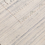 Ivory Gabbeh Design Hand Loomed Wool Area Rug