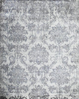 Ivory Hand Loom Modern Style Wool 8x10 Area Rug