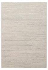 Ivory Modern Style Hand Loomed Wool Area Rug