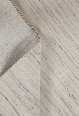Ivory Modern Style Hand Loomed Wool Area Rug
