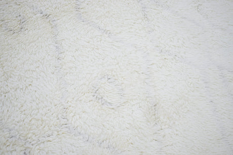 Ivory Modern Style Handmade Wool Area Rug