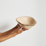 Jacaranda Hand-carved Wood Trinket Bowl-Décor Collection-Parc Decor