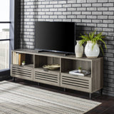 Jackson Slatted Media Console-Entertainment-Parc Decor