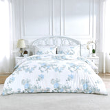 Jardin De Rose Printed Cotton Percale Duvet Set-Duvets-Parc Decor