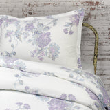 Jardin De Rose Printed Cotton Percale Duvet Set-Duvets-Parc Decor
