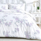 Jardin De Rose Printed Cotton Percale Duvet Set-Duvets-Parc Decor