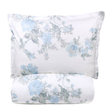 Jardin De Rose Printed Cotton Percale Duvet Set-Duvets-Parc Decor
