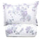 Jardin De Rose Printed Cotton Percale Duvet Set-Duvets-Parc Decor