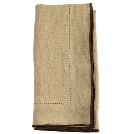 Jardin Handmade Linen Napkins, Set of 4 (3 Colors)
