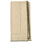 Jardin Handmade Linen Napkins, Set of 4 (3 Colors)