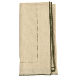 Jardin Handmade Linen Napkins, Set of 4 (3 Colors)