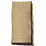 Jardin Handmade Linen Napkins, Set of 4 (3 Colors)-Linens and Accessories-Parc Decor