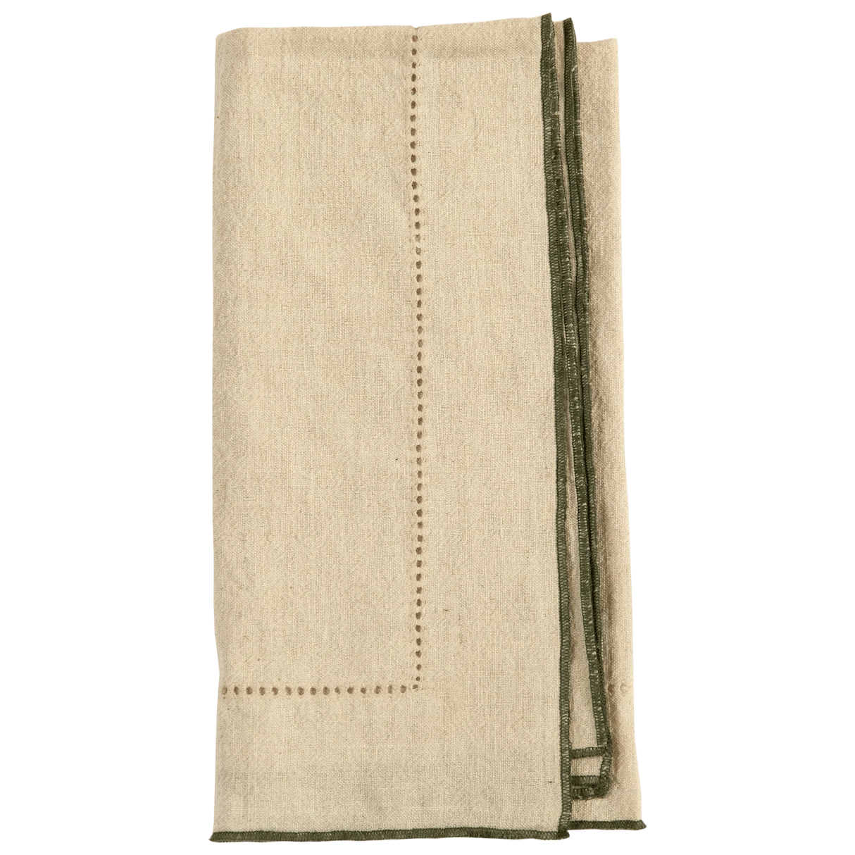 Jardin Handmade Linen Napkins, Set of 4 (3 Colors)-Linens and Accessories-Parc Decor