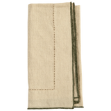 Jardin Handmade Linen Napkins, Set of 4 (3 Colors)-Linens and Accessories-Parc Decor