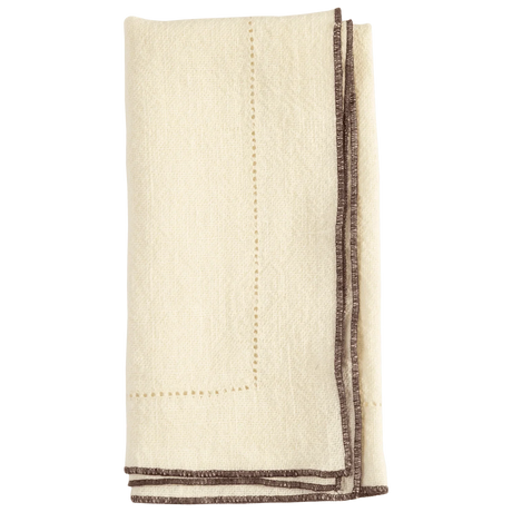 Jardin Handmade Linen Napkins, Set of 4 (3 Colors)-Linens and Accessories-Parc Decor