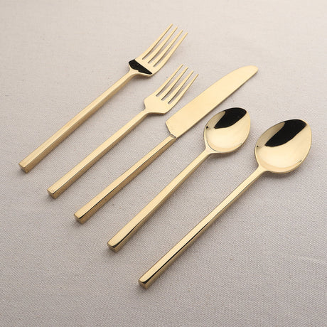 Jason PVD Flatware, 5-Pc. Place Setting-flatware set-Parc Decor