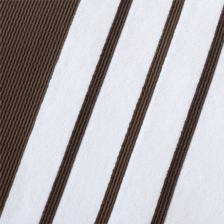 Decorative Cotton Stripe Bath Towel Set - Noelle Collection