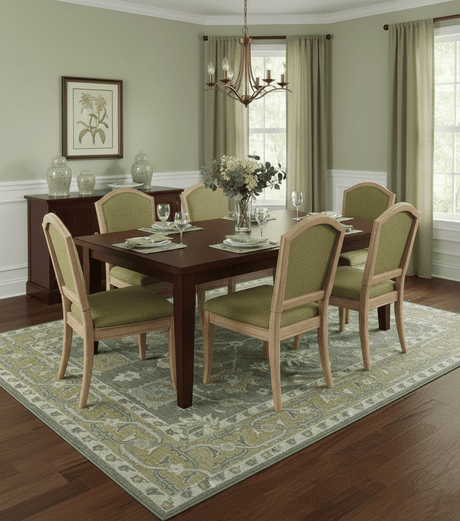 Jewel Custom Made Traditional Oushak Beige Hand Tufted Wool Rug