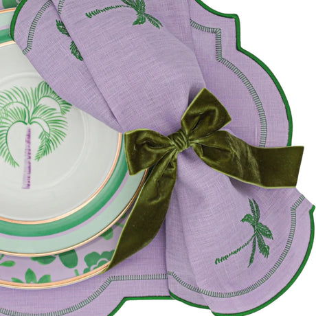 Jeweled Mirage Napkin - Set of 4-Napkin-Parc Decor