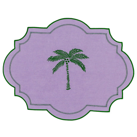 Jeweled Mirage Placemat - Set of 4-Placemat-Parc Decor