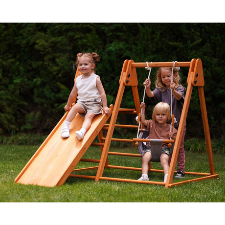Juniper Folding Indoor & Outdoor Playset | Wooden Climber for Toddlers-Outdoor-Parc Decor