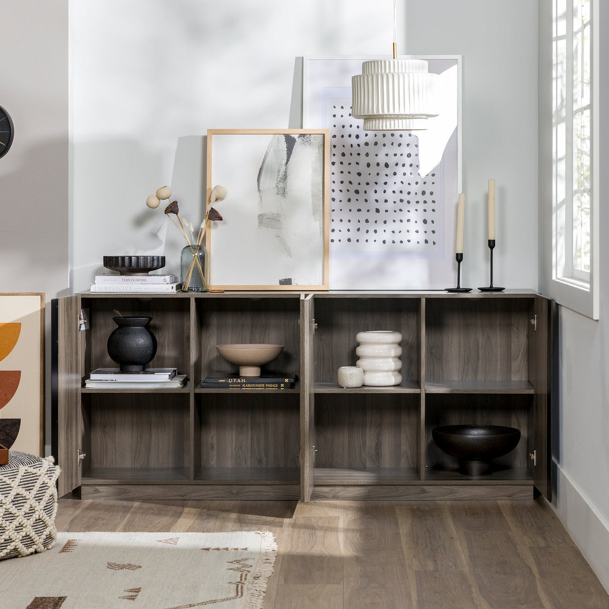 Kacie Modern Sideboard / TV Stand-Dining / Kitchen-Parc Decor