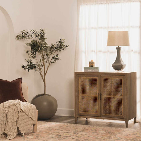 Kalilangan Gray Ceramic Table Lamp-Lighting-Parc Decor