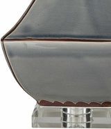 Kalilangan Gray Ceramic Table Lamp-Lighting-Parc Decor