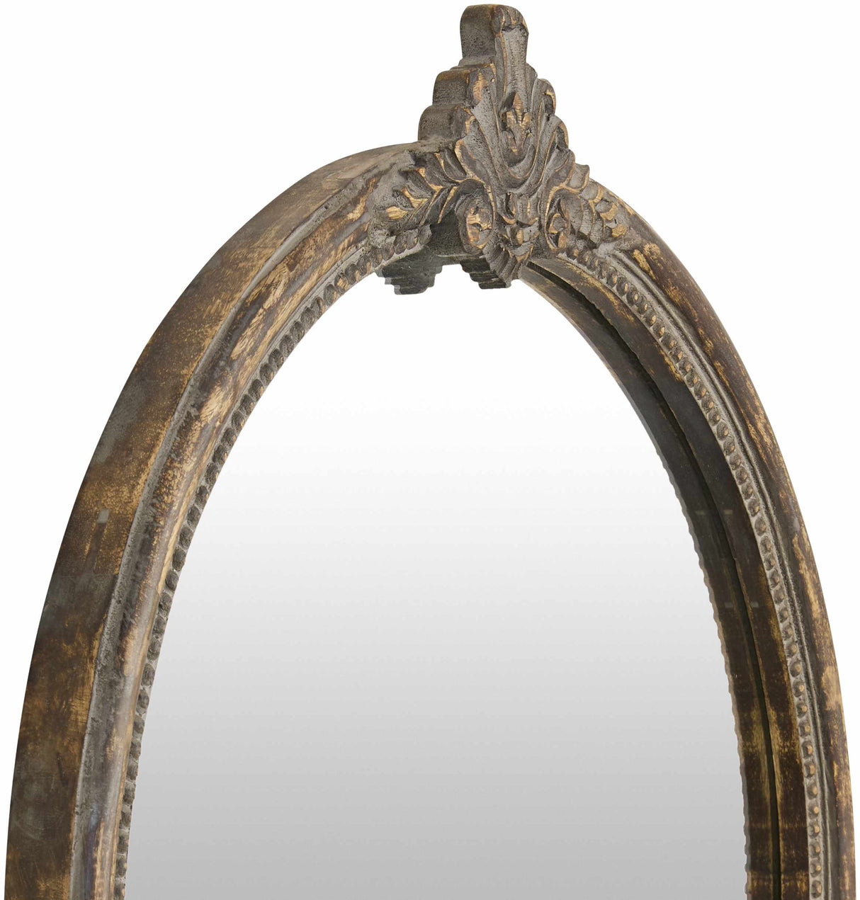 Kandersteg Dark Red Accent Mirror-Mirrors-Parc Decor