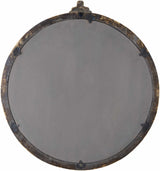 Kandersteg Dark Red Accent Mirror-Mirrors-Parc Decor