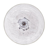 Kara Farmhouse 1-Light Textured Glass Nickel Island Pendant Light-吊灯-Parc Decor