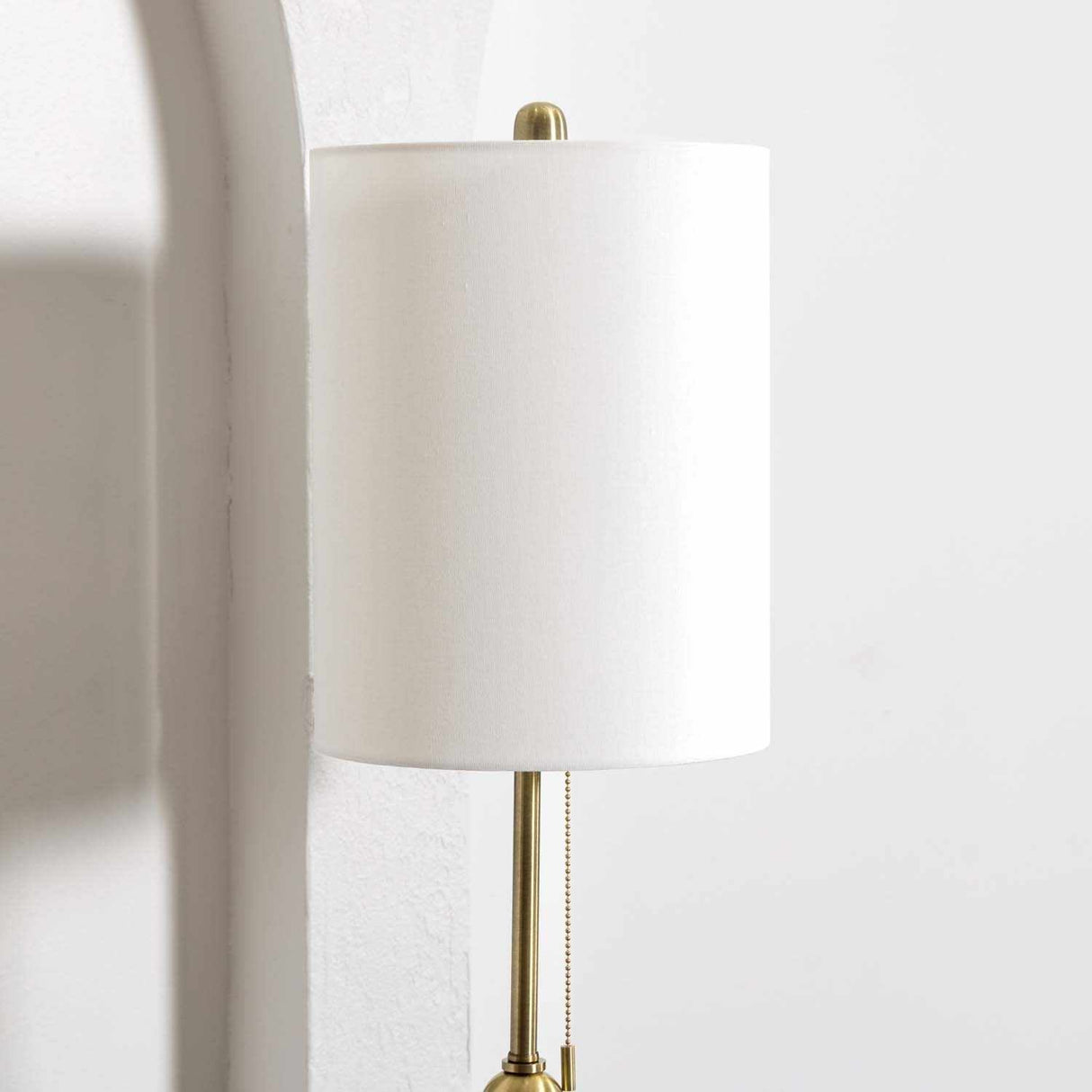 Katipunan Aqua Gold Metallic Brass Table Lamp-Lighting-Parc Decor