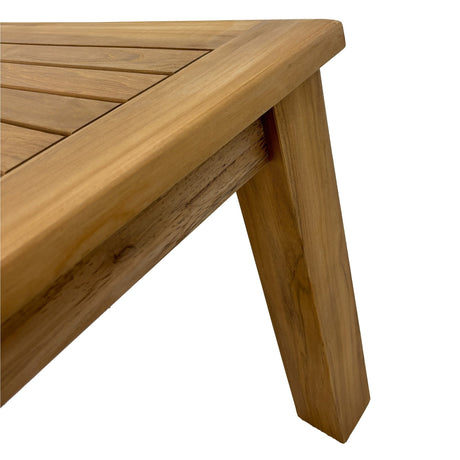 Kauai Natural Teak Indoor/Outdoor Coffee Table-table-Parc Decor