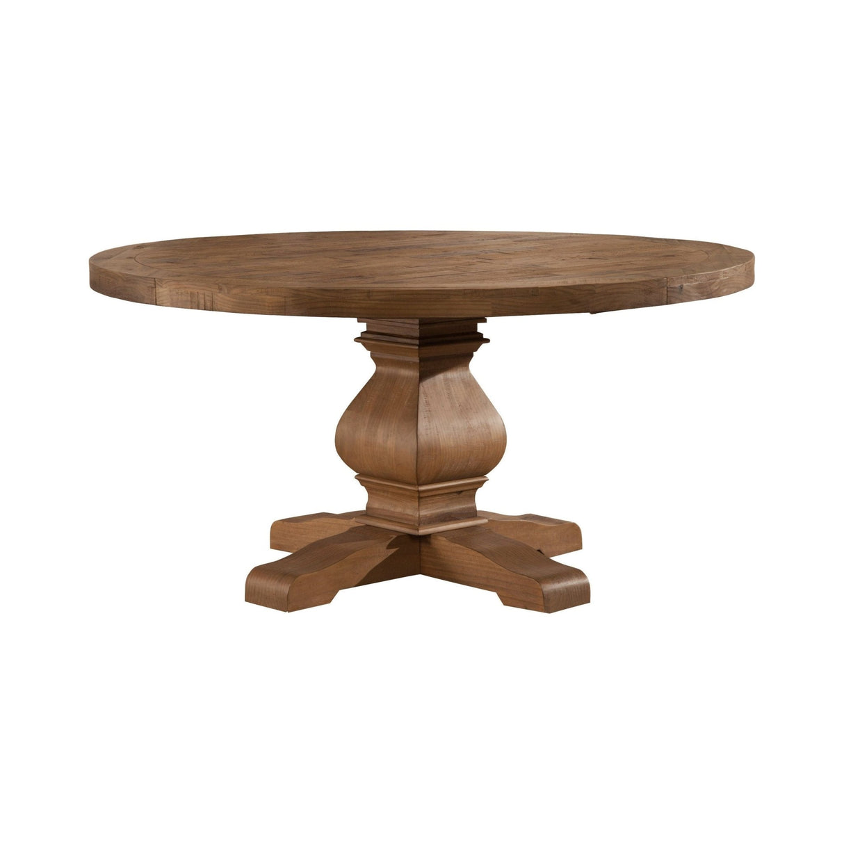 Kensington Round Dining Table, Reclaimed Natural-Dining Tables-Parc Decor