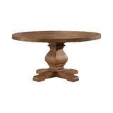Kensington Round Dining Table, Reclaimed Natural-Dining Tables-Parc Decor