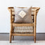 Khanya Throw Pillow in Grey and White