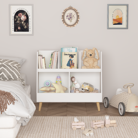 Kids Bookcase and Toy Organizer-Storage & Organization-Parc Decor