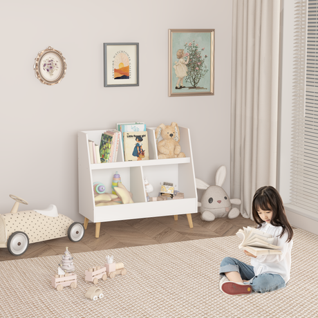 Kids Bookcase and Toy Organizer-Storage & Organization-Parc Decor