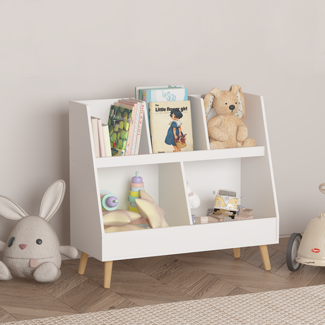 Kids Bookcase and Toy Organizer-Storage & Organization-Parc Decor