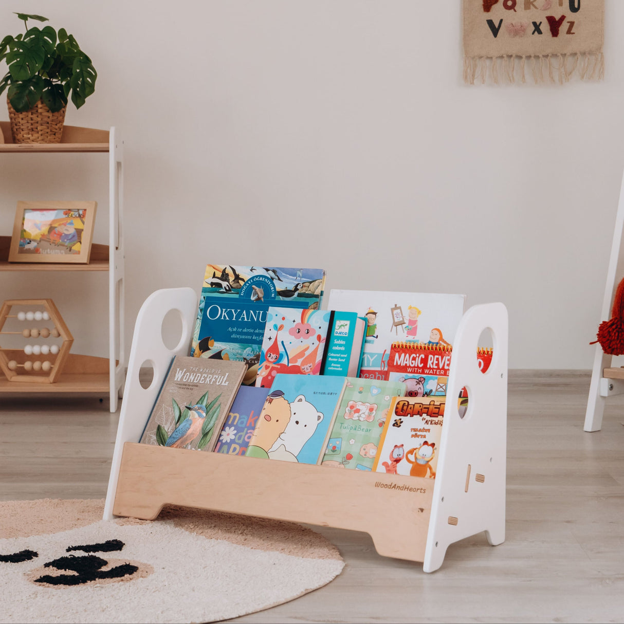 Kids Bookshelf-Shelf-Parc Decor