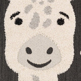 Kids Giraffe Animal Print Nursery Area Rug - Clearance-Rugs-Parc Decor